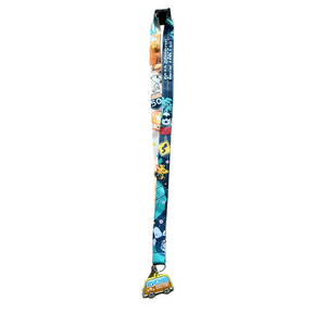 Peanuts Snoopy, Charlie Brown, & Woodstock Road Trip Lanyard